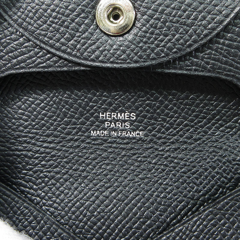 HERMES | エルメス Bastia バスティア コインケース D刻印(2019年製) コインケース ブラック【三重本店】