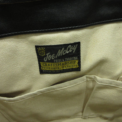 JOE McCOY | ジョーマッコイ PATCH WORK LEATHER TOTE BAG トートバッグ ブラック【三重本店】