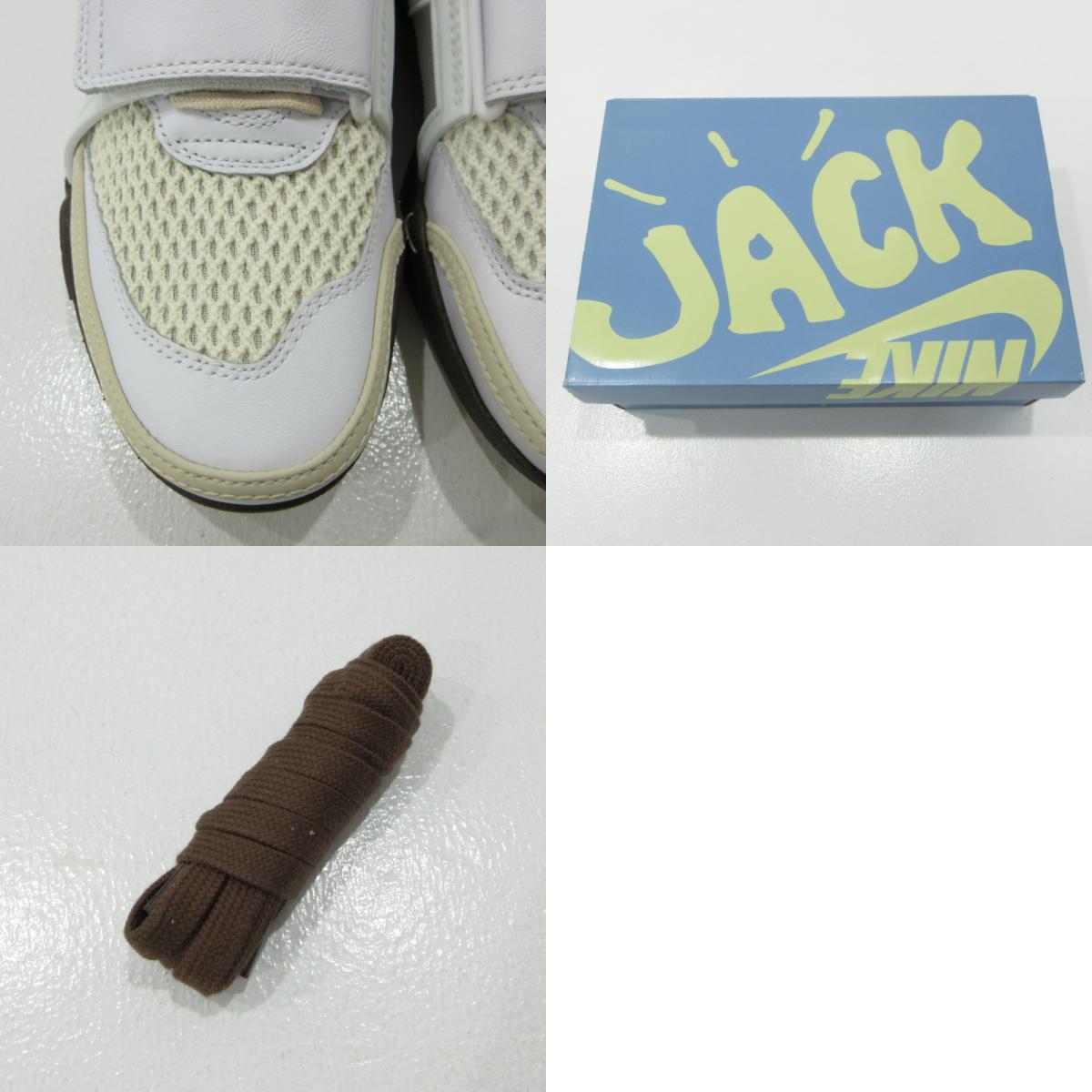 NIKE | ナイキ ZOOM FIELD JAXX Travis Scott ズーム フィールド ジャックス トラヴィス・スコット カクタスジャック スニーカー HQ3073-100 ブラウン 27cm【三重本店】