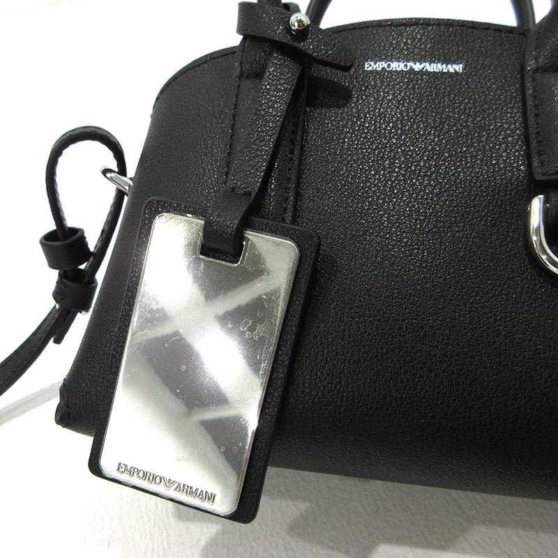 Emporio Armani | エンポリオ・アルマーニ 2wayバッグ ミニ ショルダーバッグ EW000365 AF11933 ブラック【三重本店】