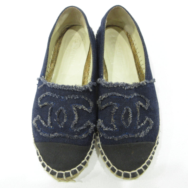 CHANEL | シャネル デニムエスパドリーユ スリッポン G29762 ブルー【三重本店】