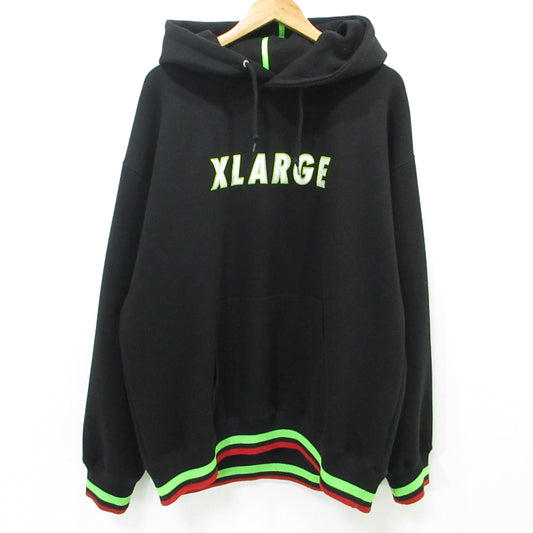 X-LARGE | エクストララージ パーカー 101214012011 ブラック サイズ：XL【三重本店】