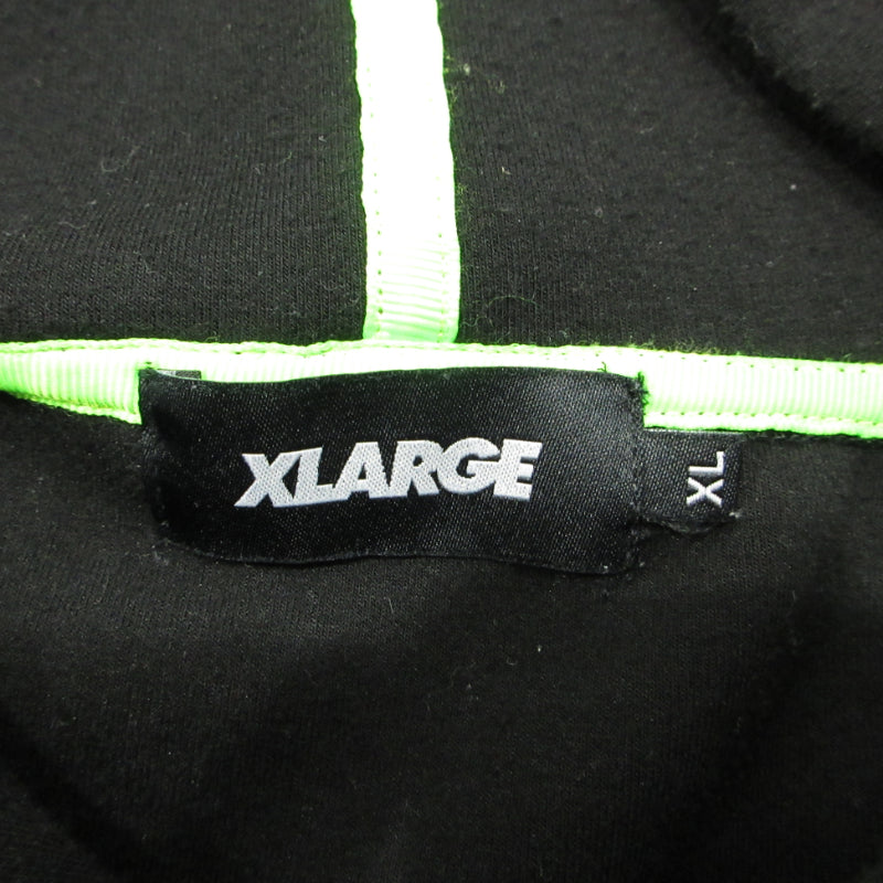 X-LARGE | エクストララージ パーカー 101214012011 ブラック サイズ：XL【三重本店】