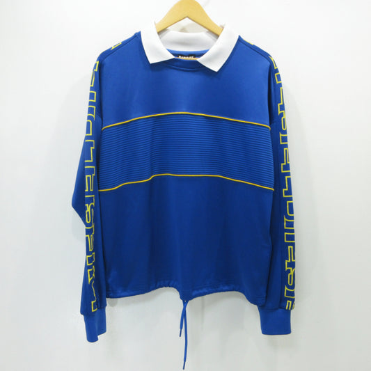 DIESEL | ディーゼル S-ACORD サイドロゴプリント スウェット ブルー サイズ：L【三重本店】