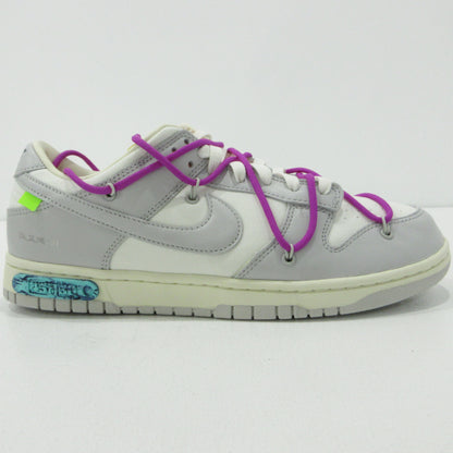 NIKE | ナイキ Dunk Low 1 of 50 ×Off-White ダンク ロー オフホワイト スニーカー DM1602-101 グレー 28.5cm【三重本店】