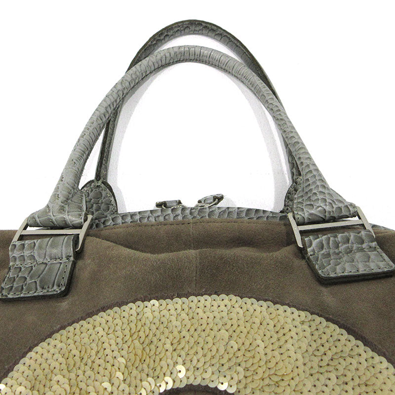 muta l ムータ 8BAG スエード トートバッグ ブラウン【三重本店】