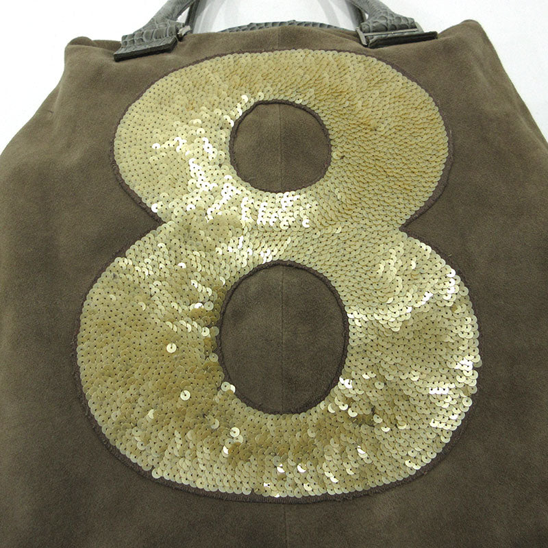 muta l ムータ 8BAG スエード トートバッグ ブラウン【三重本店】