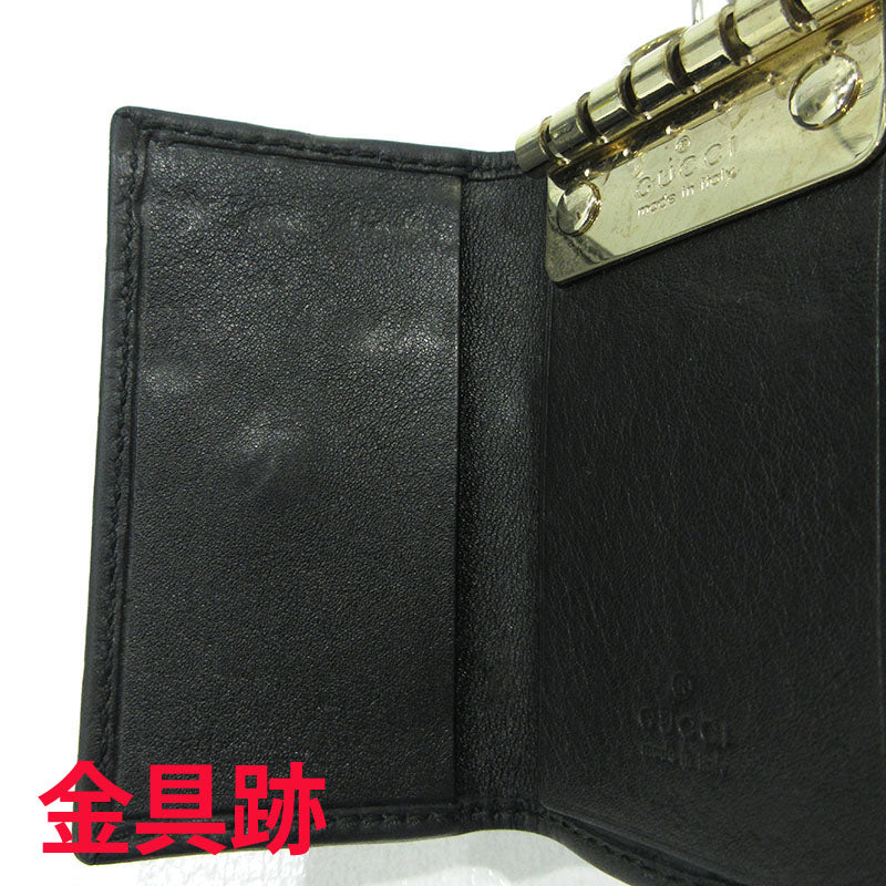 GUCCI | グッチ 6連 キーケース 138093 ブラック【三重本店】