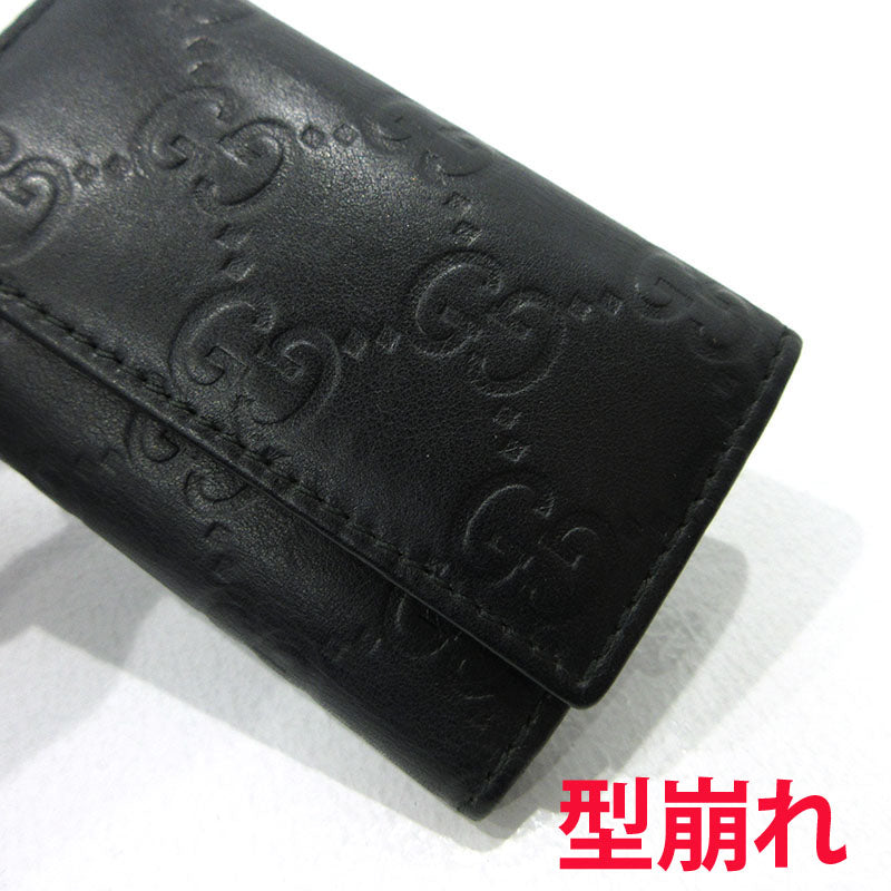 GUCCI | グッチ 6連 キーケース 138093 ブラック【三重本店】