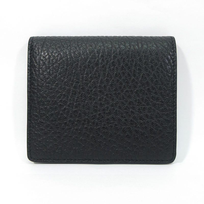 Maison Margiela | メゾンマルジェラ 二つ折り財布 / レザーウォレット 二つ折り財布 S55UI0140 ブラック【三重本店】