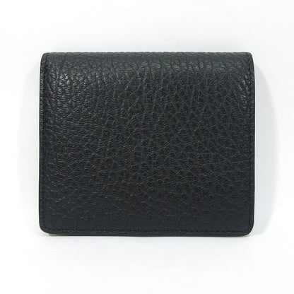 Maison Margiela | メゾンマルジェラ 二つ折り財布 / レザーウォレット 二つ折り財布 S55UI0140 ブラック【三重本店】