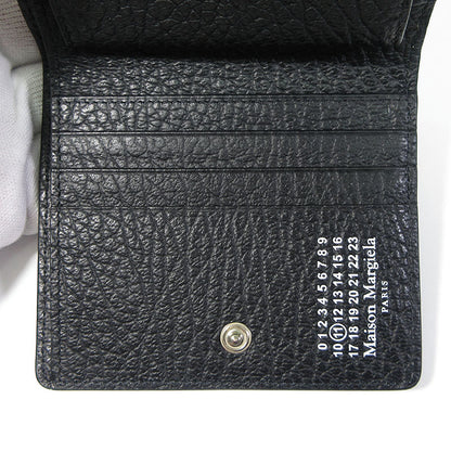 Maison Margiela | メゾンマルジェラ 二つ折り財布 / レザーウォレット 二つ折り財布 S55UI0140 ブラック【三重本店】