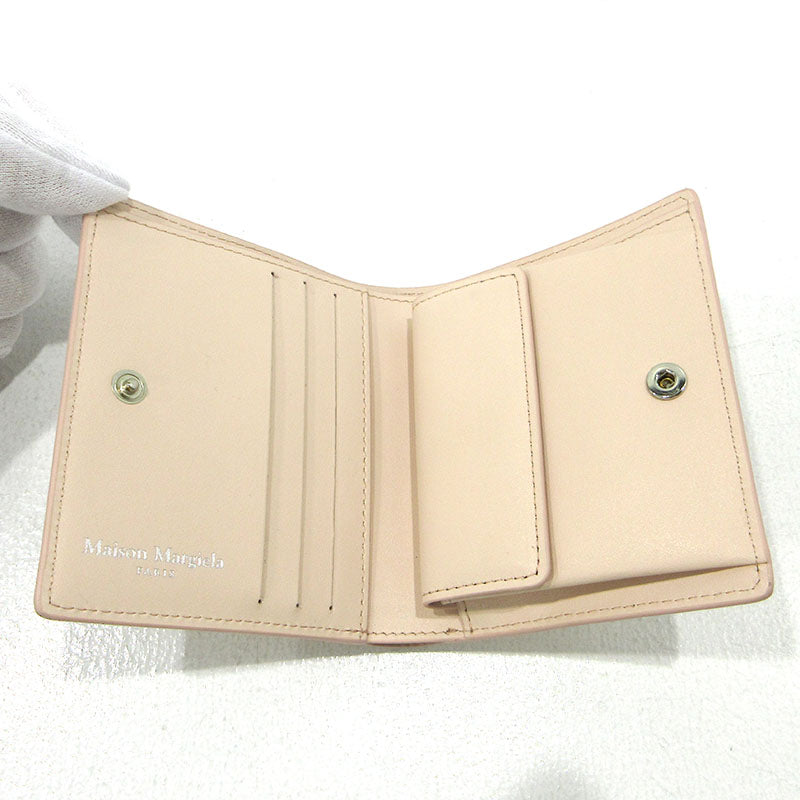 Maison Margiela | メゾンマルジェラ 4ステッチ 二つ折り財布 sa3ui0007 ペールピンク【三重本店】