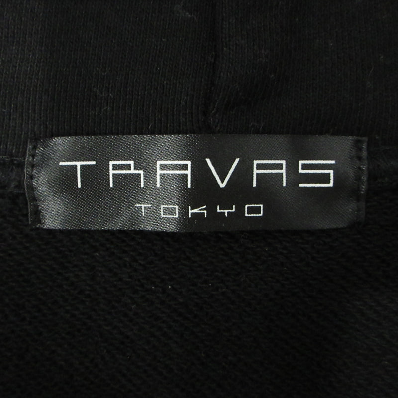 TRAVAS TOKYO | トラバストーキョー ピクセルクマプルオーバーパーカー パーカー TR22-E05 ブラック【三重本店】