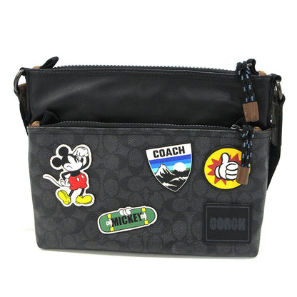 COACH | コーチ ディズニー×COACH THE PLAY ショルダーバッグ 3842 ブラック【三重本店】