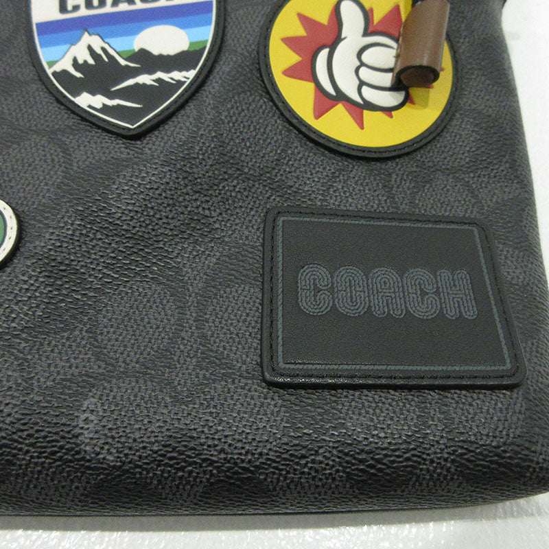 COACH | コーチ ディズニー×COACH THE PLAY ショルダーバッグ 3842 ブラック【三重本店】