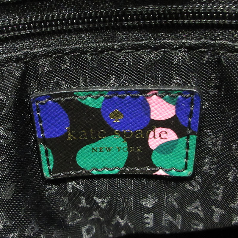 kate spade NEW YORK | ケイトスペードニューヨーク Laurel Way Evangelie bag 2way ショルダーバッグ トートバッグ ブラック×マルチカラー【三重本店】