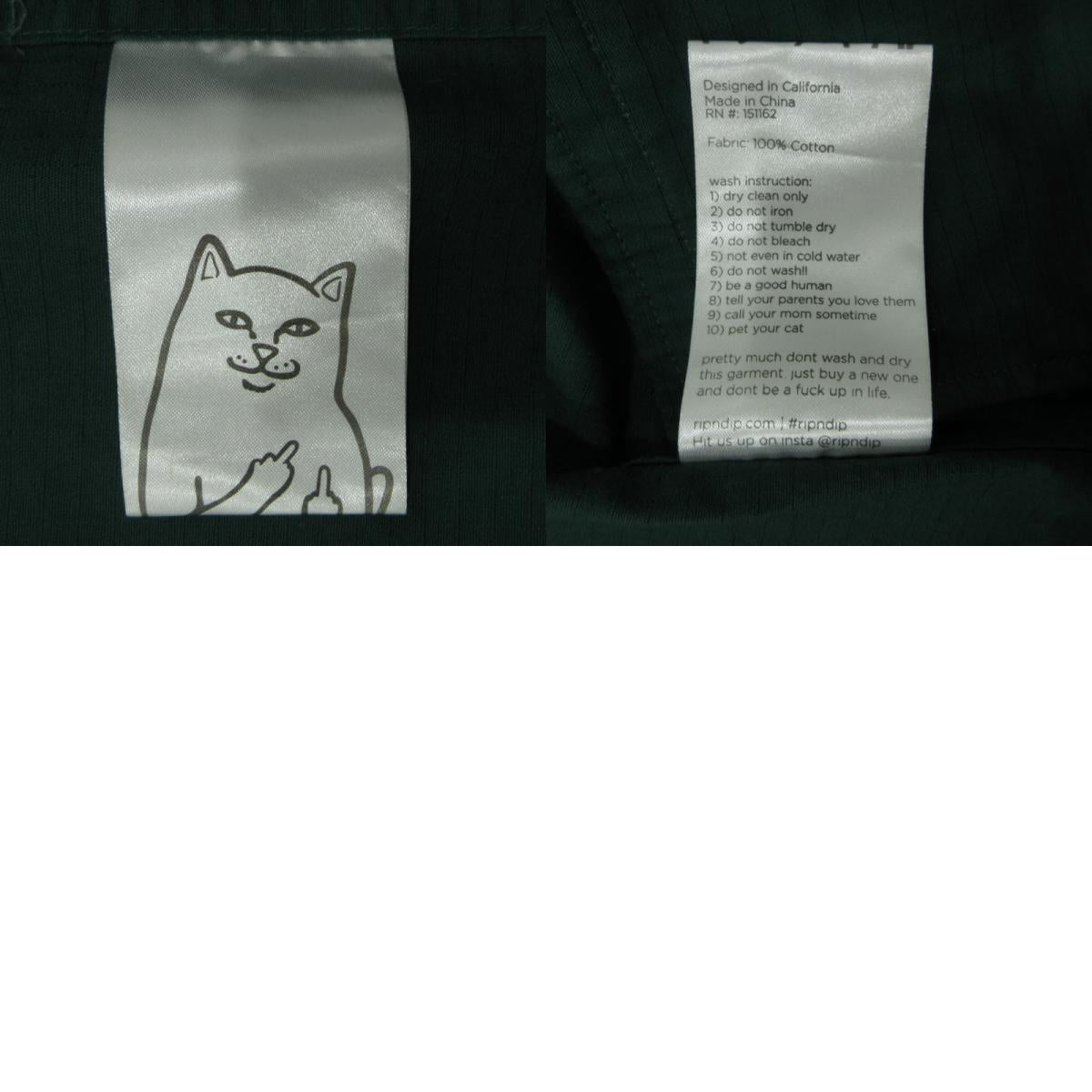 RIPNDIP | リップンディップ マウンテンパーカー マウンテンパーカー グリーン サイズ：S【三重本店】