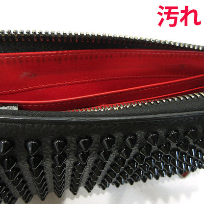 Christian Louboutin | クリスチャンルブタン ラウンドファスナー 長財布 ブラック【三重本店】