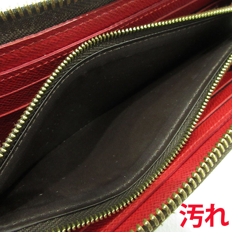 LOUIS VUITTON | ルイ・ヴィトン ポルトフォイユクレマンス ラウンドファスナー 長財布 N60534 ブラウン【三重本店】