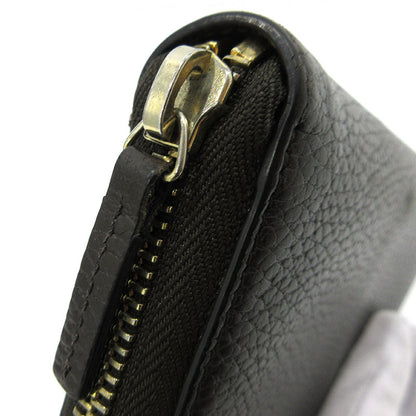 GUCCI | グッチ インターロッキングG ラウンドファスナー 長財布 449347 ブラウン【三重本店】