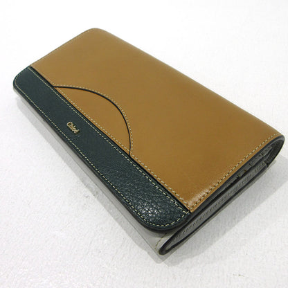 Chloe | クロエ ウォールデン 二つ折り財布 長財布 ブラウン【三重本店】