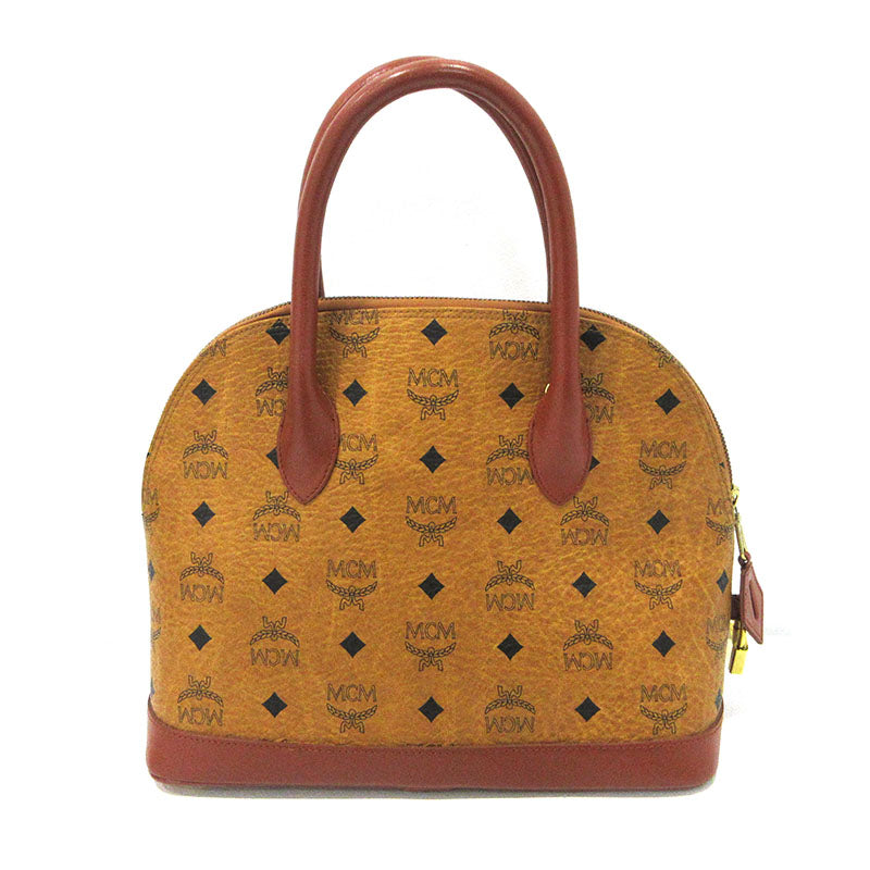 MCM | エム・シー・エム 2wayバッグ ハンドバッグ ブラウン【三重本店】