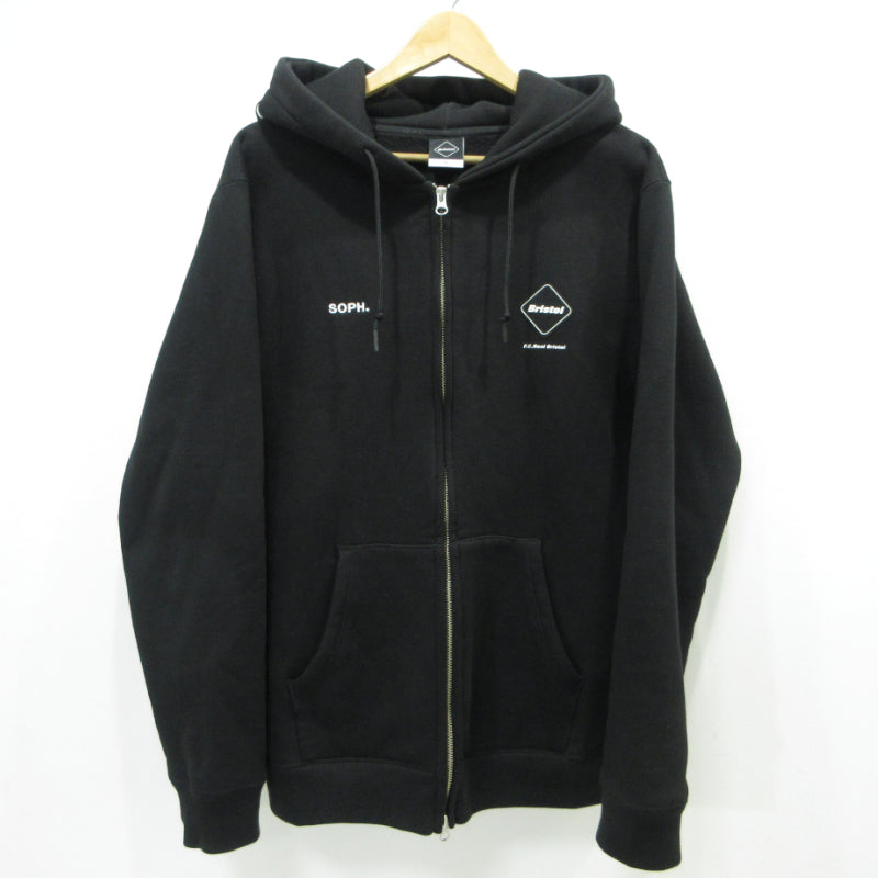 FCRB | エフシーアールビー 5-STAR ZIP-UP SWEAT HOODIE パーカー FCRB-260134 ブラック サイズ：XL【三重本店】
