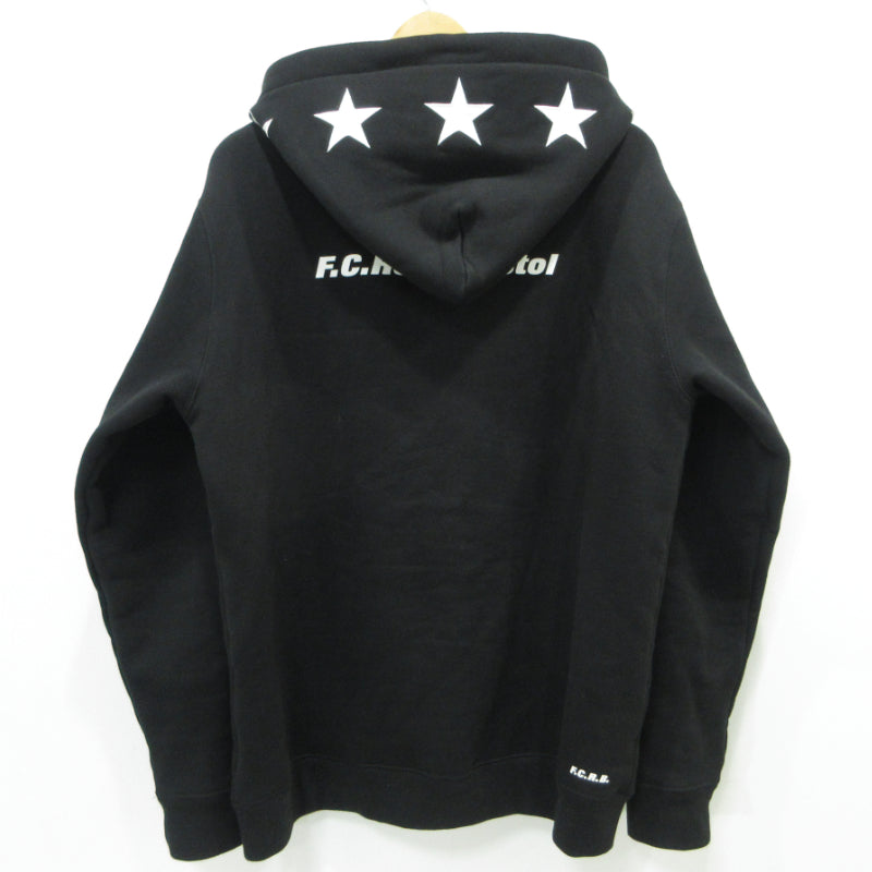 FCRB | エフシーアールビー 5-STAR ZIP-UP SWEAT HOODIE パーカー FCRB-260134 ブラック サイズ：XL【三重本店】