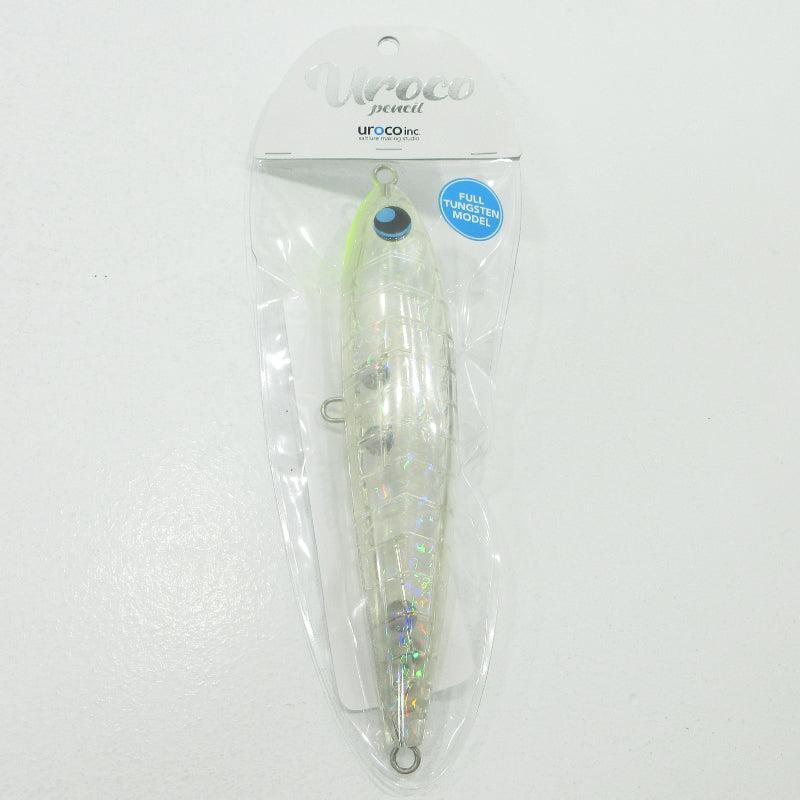 【フィッシング/釣り/釣具/ルアー】 uroco | ウロコ ウロコペンシル190F ♯002 クリア / クリアホロ【三重本店】