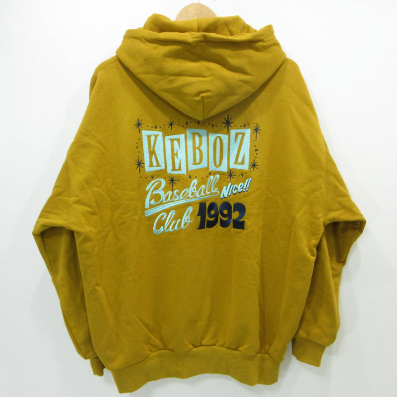 KEBOZ | ケボズ HSF SWEAT HOODIE パーカー 1992, カーキ サイズ：L【三重本店】