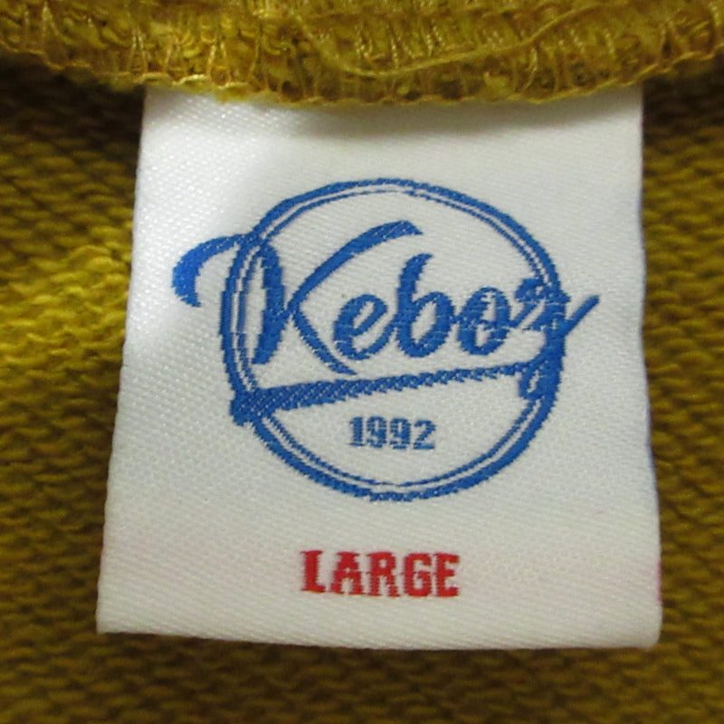 KEBOZ | ケボズ HSF SWEAT HOODIE パーカー 1992, カーキ サイズ：L【三重本店】