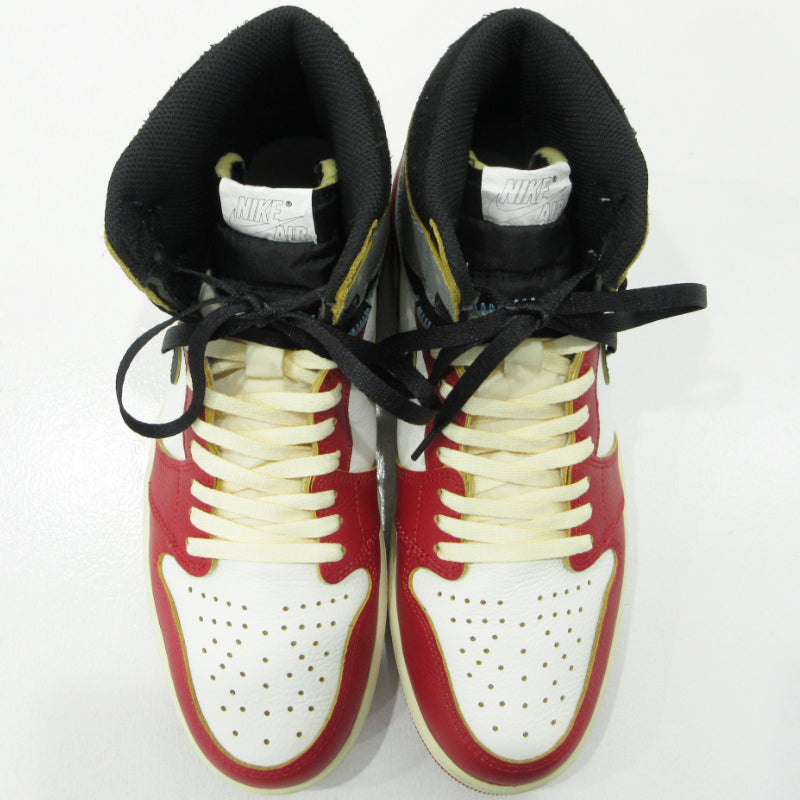 NIKE | ナイキ AIR JORDAN 1 RETRO HIGH OG UNION エア ジョーダン 1 レトロ ハイ オージー ユニオン スニーカー HV8563-600 レッド 28.5cm【三重本店】