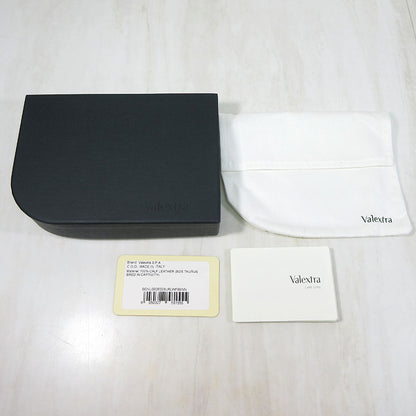 Valextra | ヴァレクストラ コンパクト パース / 三つ折り財布 レザーウォレット 三つ折り財布 SGNL0026028LRLWF99NN ブラック【三重本店】
