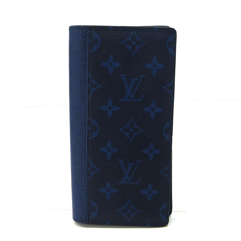 LOUIS VUITTON | ルイ・ヴィトン ポルトフォイユブラザ 二つ折り 長財布 M30297 ネイビー【三重本店】