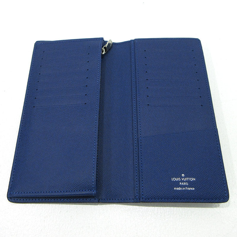 LOUIS VUITTON | ルイ・ヴィトン ポルトフォイユブラザ 二つ折り 長財布 M30297 ネイビー【三重本店】