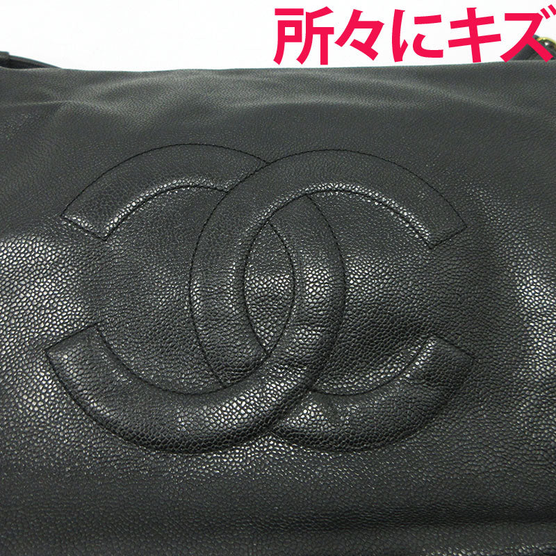 CHANEL | シャネル ココマーク ワンショルダー ショルダーバッグ ブラック【三重本店】