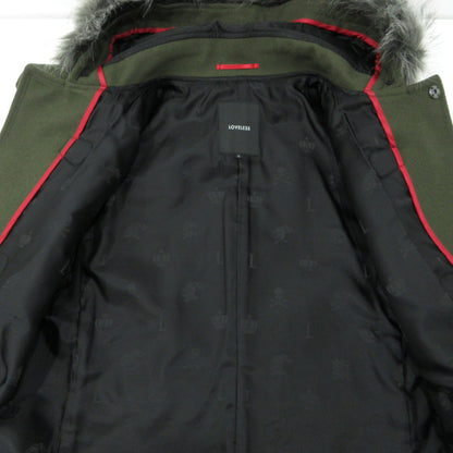 LOVELESS | ラブレス ファイヤーマン ダッフルコート 61B52-206-76 カーキグリーン サイズ：M【三重本店】
