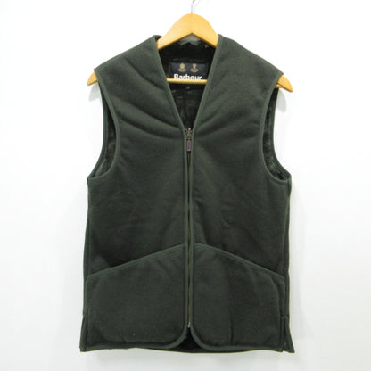 Barbour | バーブァー FRONT ZIP FUR LINER フロントジップファーライナーベスト ベスト 242MLI0004 カーキ サイズ：38【三重本店】