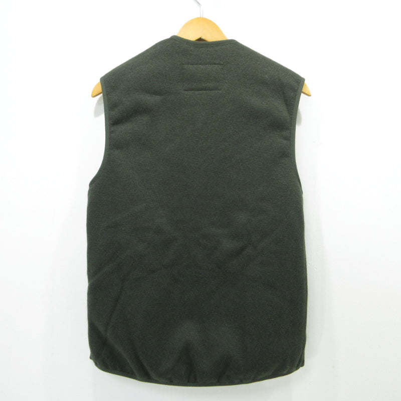Barbour | バーブァー FRONT ZIP FUR LINER フロントジップファーライナーベスト ベスト 242MLI0004 カーキ サイズ：38【三重本店】