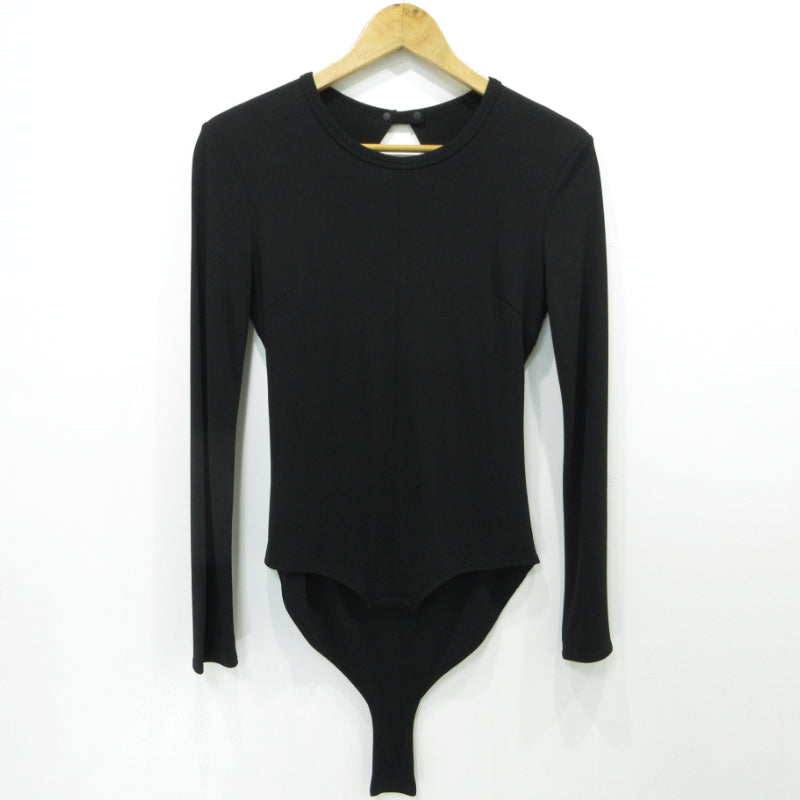 TODAYFUL | トゥデイフル Back Open Bodysuit バックオープンボディスーツ 長袖Ｔシャツ NO.12320604 ブラック【三重本店】