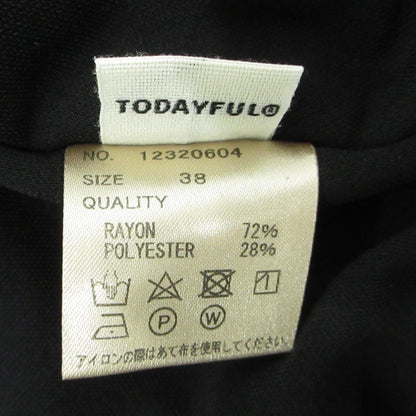 TODAYFUL | トゥデイフル Back Open Bodysuit バックオープンボディスーツ 長袖Ｔシャツ NO.12320604 ブラック【三重本店】