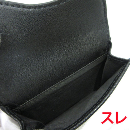 Christian Dior | クリスチャンディオール サドルロータス コンパクトウォレット 三つ折り財布 ブラック【三重本店】