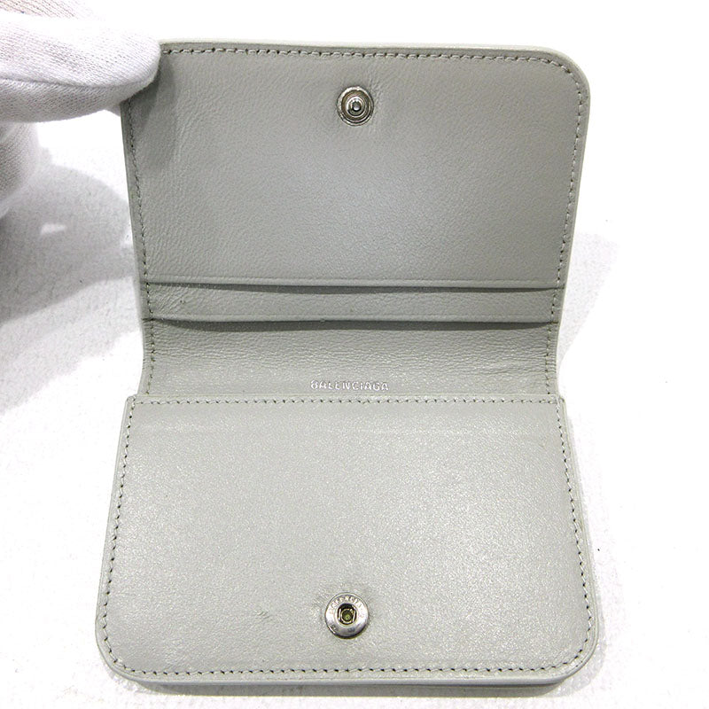 BALENCIAGA | バレンシアガ エブリデイ 名刺入れ カードケース 594220 ライトグレー【三重本店】