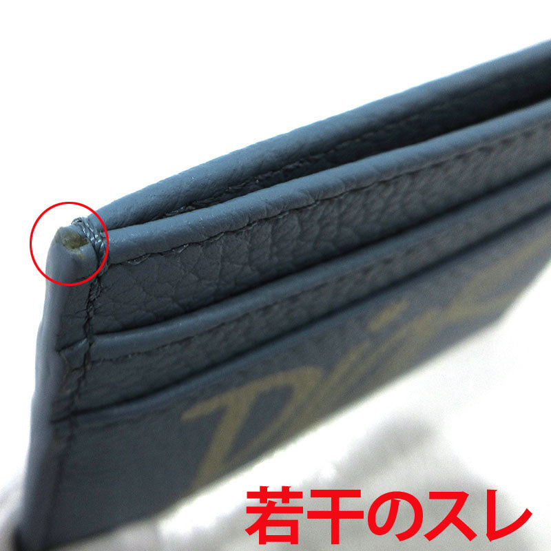 Christian Dior | クリスチャンディオール DIOR and SHAWN STUSSY カードホルダー カードケース ブルー【三重本店】