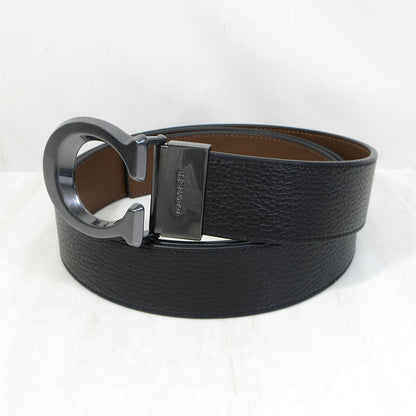 COACH | コーチ シグネチャー バックル カット トゥ サイズ リバーシブル ベルト 38MM / レザーベルト ベルト CQ013 QBLVW ブラック×ブラウン系【三重本店】