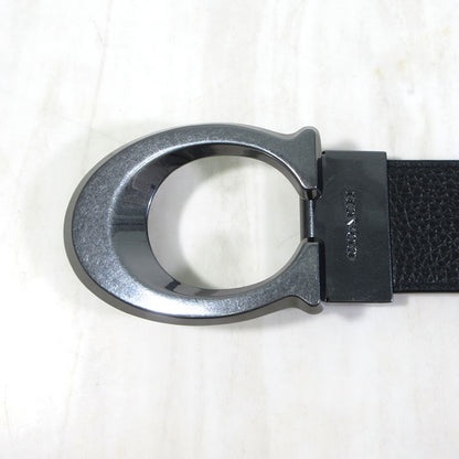 COACH | コーチ シグネチャー バックル カット トゥ サイズ リバーシブル ベルト 38MM / レザーベルト ベルト CQ013 QBLVW ブラック×ブラウン系【三重本店】