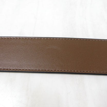 COACH | コーチ シグネチャー バックル カット トゥ サイズ リバーシブル ベルト 38MM / レザーベルト ベルト CQ013 QBLVW ブラック×ブラウン系【三重本店】