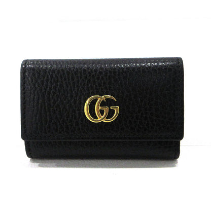 GUCCI | グッチ ダブルG 6連 キーケース 456118 ブラック【三重本店】