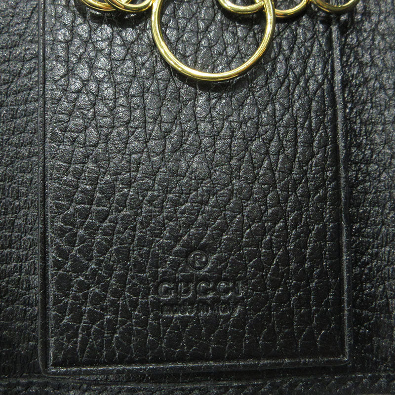 GUCCI | グッチ ダブルG 6連 キーケース 456118 ブラック【三重本店】